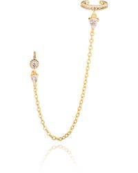 Aaria London - Kaia Mini Cuff - Lyst