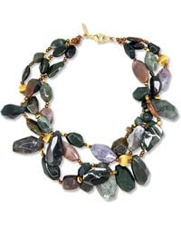 Jaredjamin - Pebble Brook Jasper Necklace - Lyst