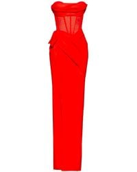 Angelika Jozefczyk - Palermo Corset High Slit Gown - Lyst