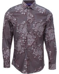 lords of harlech - Norman Random Paisley Shirt - Lyst
