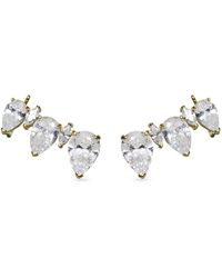 SALLY SKOUFIS - Cascade Ear Climber New Frontier With Made Cz Diamond Stimulant - Lyst