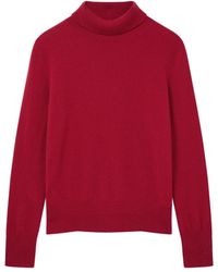 Loop Cashmere - Cashmere Polo Neck Sweater - Lyst