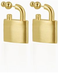 LOTT.gioielli - Padlock Earring S - Lyst