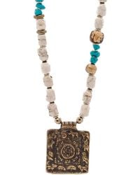 Ebru Jewelry - Mystic Nepal Pendant Bohemian Beaded Necklace - Lyst