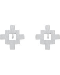 Sheida Farrokhi - Minimal Flower Earrings - Lyst