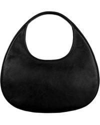 Time Resistance - Leather Half-Moon Handbag For - Lyst