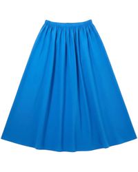 Louche - Zoeline Recycled Cotton Midaxi Skirt - Lyst