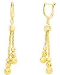 Spero London - Dorissa Sterling Drop Earring - Lyst