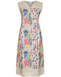 Maison Qala - Neutrals First Pina Colada Dress - Lyst
