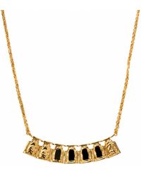 Retro Chic - Crown Of Rome Pendant Necklace - Lyst