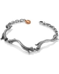 Unaloe - Sterling Arboreal Bracelet – Handmade Italian Nature Inspired Jewelry - Lyst