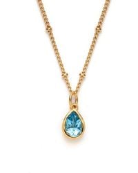 With Love Darling - Water Drop Necklace - Lyst