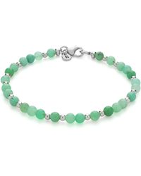 Nellou Jewellery - Jewel Bead May Birthstone Bracelet Sterling - Lyst