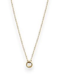 Alexie of Athens - Dainty Paperclip Charm Chain - Lyst