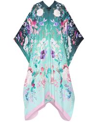 Meng - Ombre Silk Georgette Kaftan - Lyst