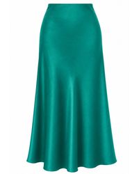 Carloslines - Trumpet Bias Skirt - Lyst