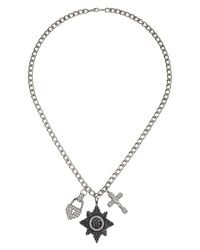 Caramel Vintage Jewellery - Vintage Plated Cristal Necklace - Lyst