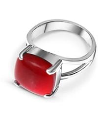 FV Jewellery - La Stèle Carnelian & Square Ring - Lyst