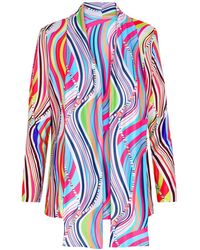 Beatrice von Tresckow - Lumiere Tie Neck Lightweight Jacket - Lyst