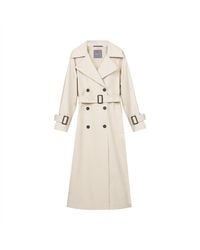 InAvati - Neutrals Loose Fit Trench Coat - Lyst