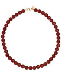 Miss Cecilia - Agate Necklace - Lyst
