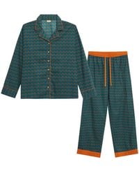 Inara - Cinnamon Dusk Cotton Pyjamas - Lyst