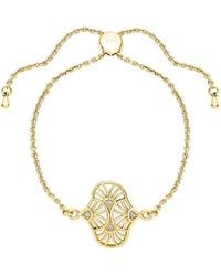 Lucy Quartermaine - Art Deco Oval Bracelet - Lyst
