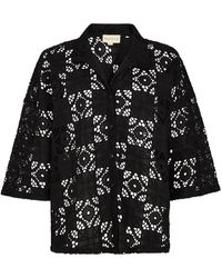 Raffya - Shelli All Over Broderie Anglaise Shirt - Lyst
