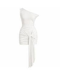 Maison De Gala - Neutrals Aurelia Ivory Mini Dress - Lyst