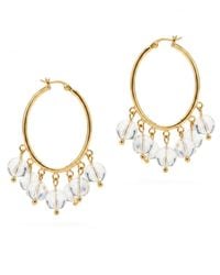 Jaredjamin - Daniela Hoop Quartz Earrings - Lyst