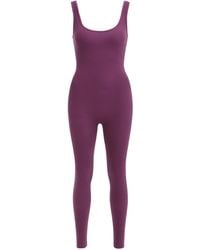 Altra Volta - Sculpted Ribbed Jumpsuit - Lyst