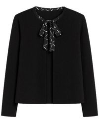 Conquista - Cardigan With Pattern Detail - Lyst
