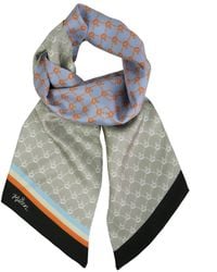 Kueen - Neutrals Silk Scarf - Lyst