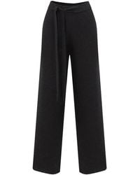 Peraluna - Bell Bottom Knit Trousers - Lyst
