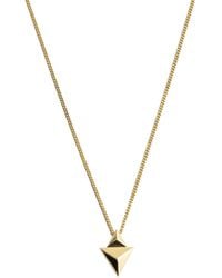 Bold Manifest Designs - Geometric Pendant Necklace X Upside Down - Lyst