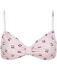 Montce - Cherries Devin Bikini Top - Lyst