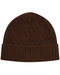 Loop Cashmere - Cable Beanie - Lyst