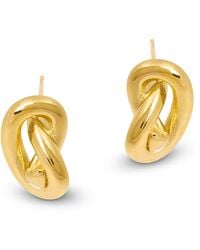 Amadeus - Knot Stud Earrings - Lyst