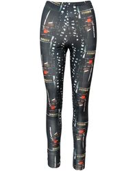 ARTISTA - Bright Printed Elastic Leggings - Lyst
