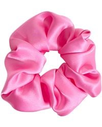 Lost Pattern - Silken Hair Silk Scrunchie Hair Tie - Lyst