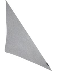 Helen Mcalinden - Cashmere Marl Triangle Scarf - Lyst