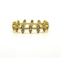 VicStoneNYC Fine Jewelry - Art Deco Natural Diamond Eternity Solid Ring - Lyst
