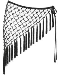 Tohen - Beaded Scarf - Lyst