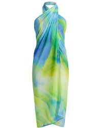 LOVEIST STORE - Estera – & Abstract Sheer Beach Sarong - Lyst