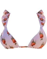 IVY SWIMWEAR - Strawberry Milk Top - Lyst