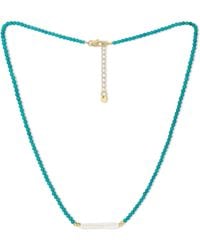 Pearls of the Orient Online - Nova Fine Necklace With Dyed & Cultured Freshwater Pearl - Lyst