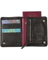 SJW BAGS LONDON - Alma Leather Travel Wallet - Lyst