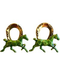The Pink Reef - Keeneland Horse Earring - Lyst