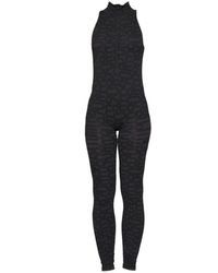 Monosuit - Seamless High Neck Sleeveless Full Eco Bodysuit Americana - Lyst