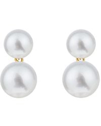 Ora Pearls - Duet Pearl Earrings Large - Lyst